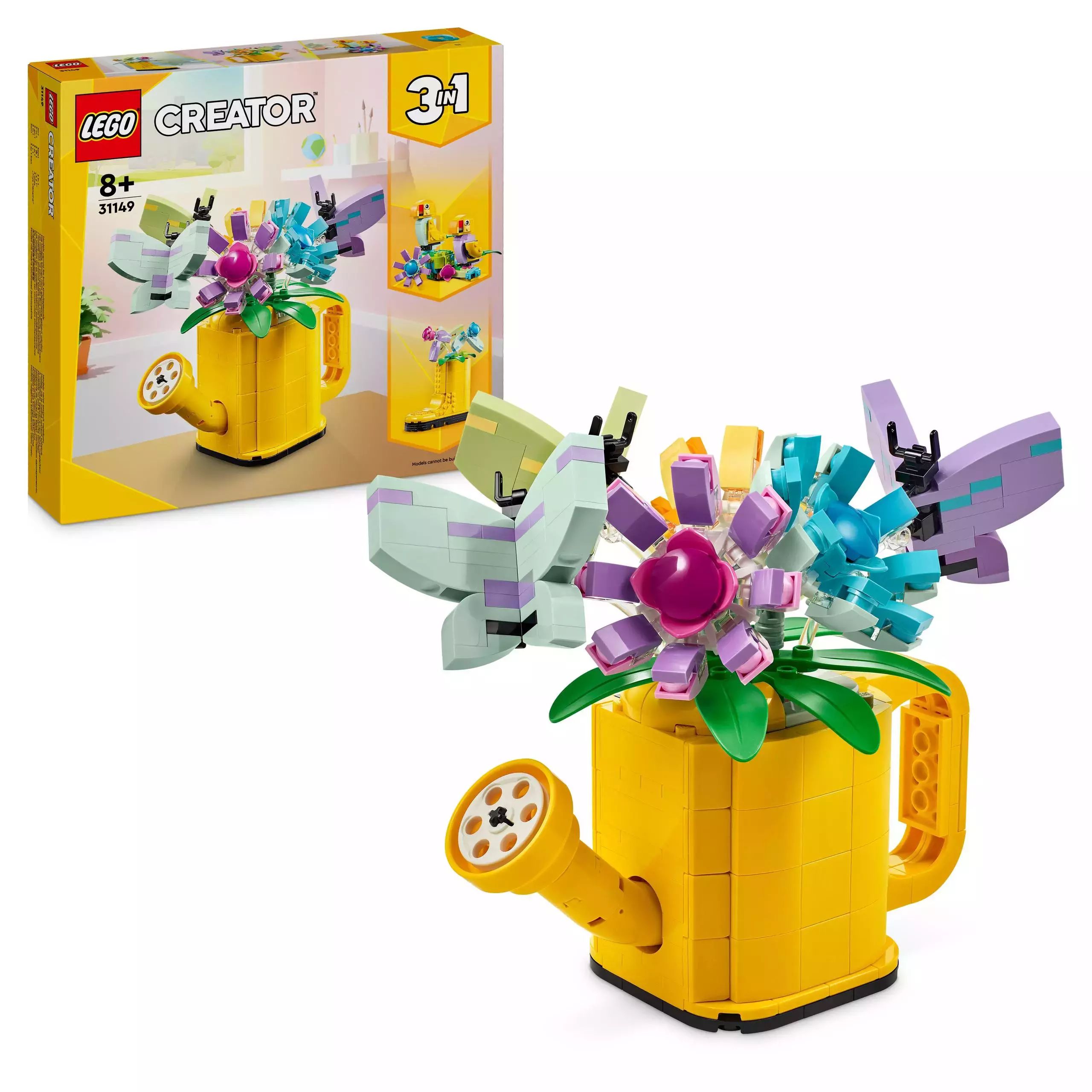 LEGO Creator 3 w 1 Kwiaty w konewce 31149