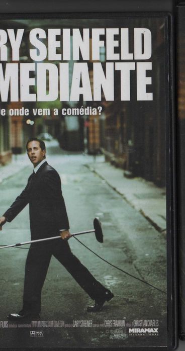 Dvd Jerry Seinfeld: Comediante - comédia - extras