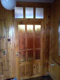 Drzwi drewniane używane