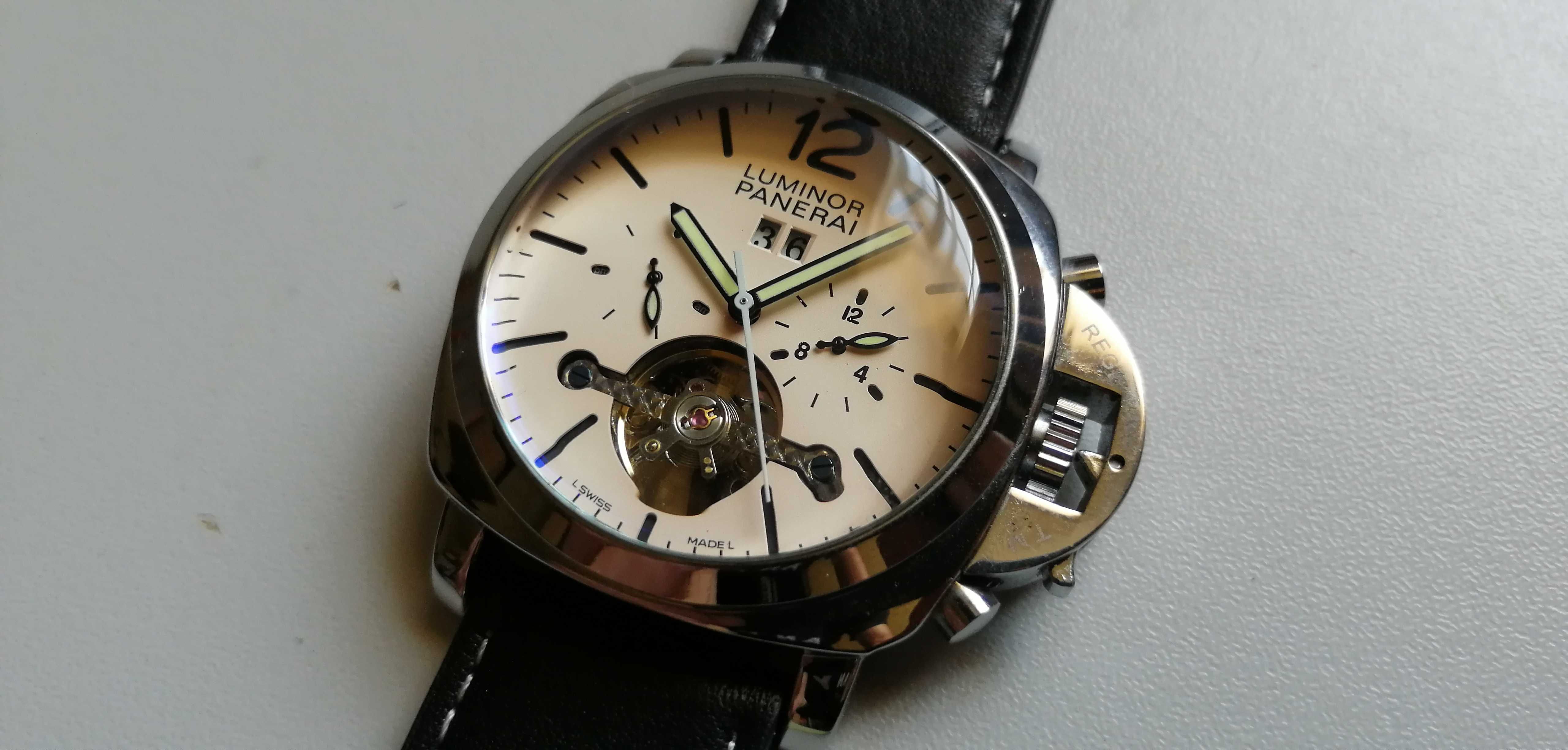 PANERAI - automat - zegarek OPEN HART