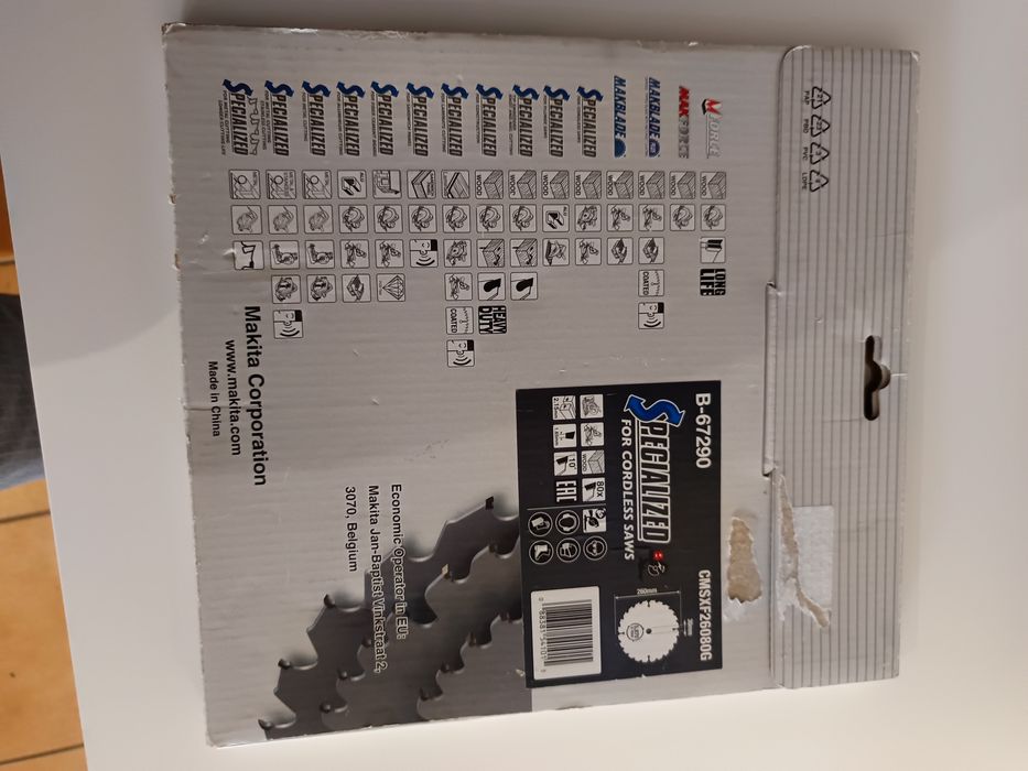 Vendo disco de serra Makita nova