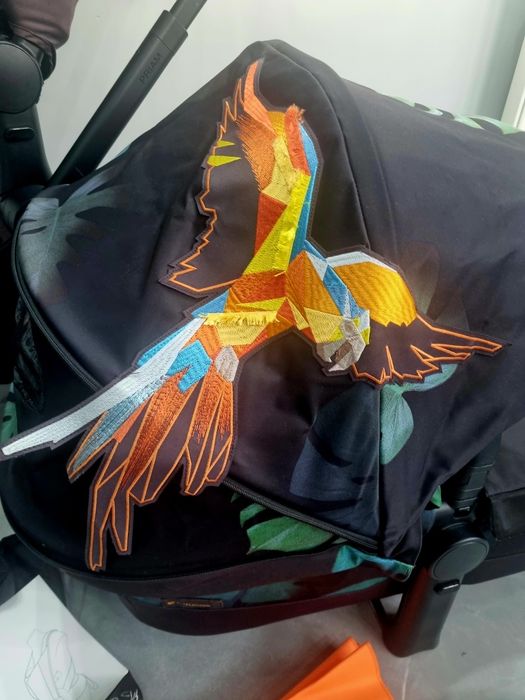 Wózek cybex Gondola, spacerówka, nosidełko - Zestaw Cybex priam birds