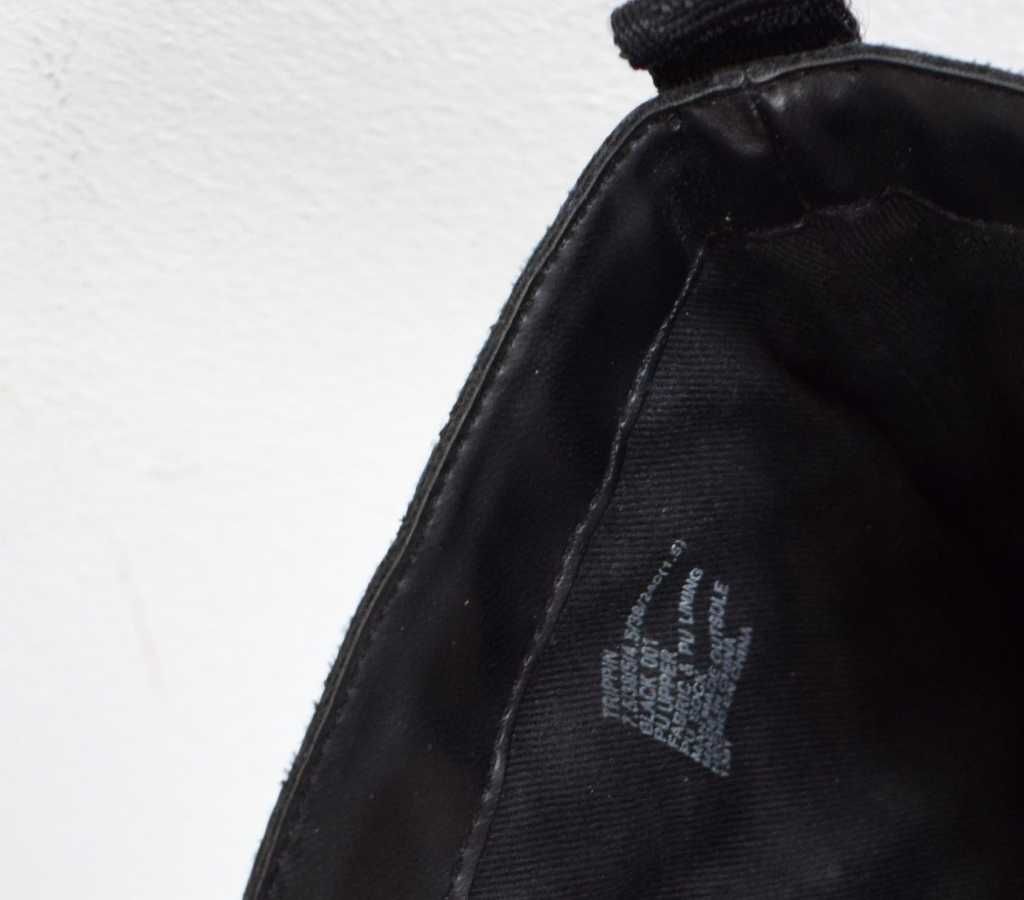 Steve Madden botki czarne na zamek 38 pikowane buty