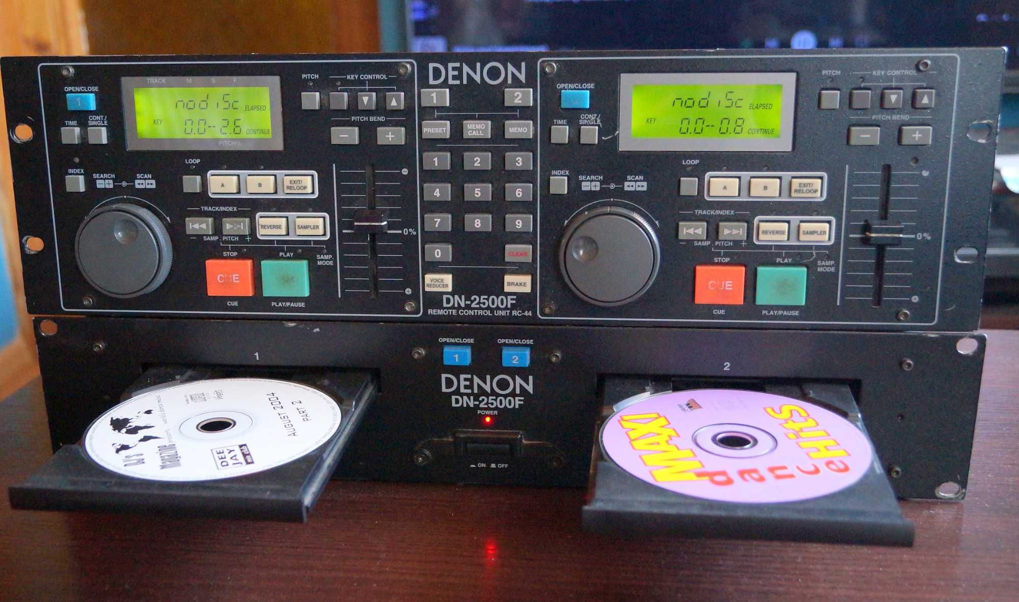 Fajny Mixer Audio Denon DN-2500F Dj Control+Baza 2xcd Wysyłka