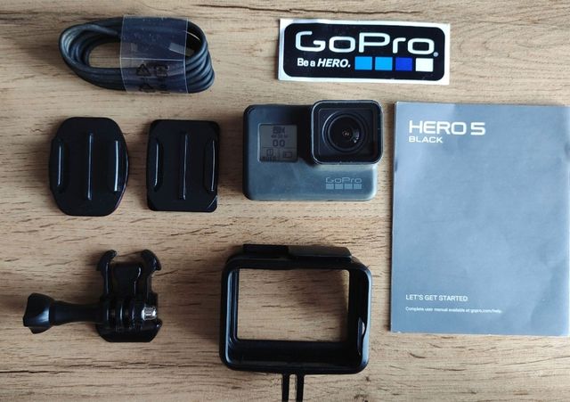 Kamera GoPro HERO 5 Black 4K Stabilizacja Stan Bdb! Go pro