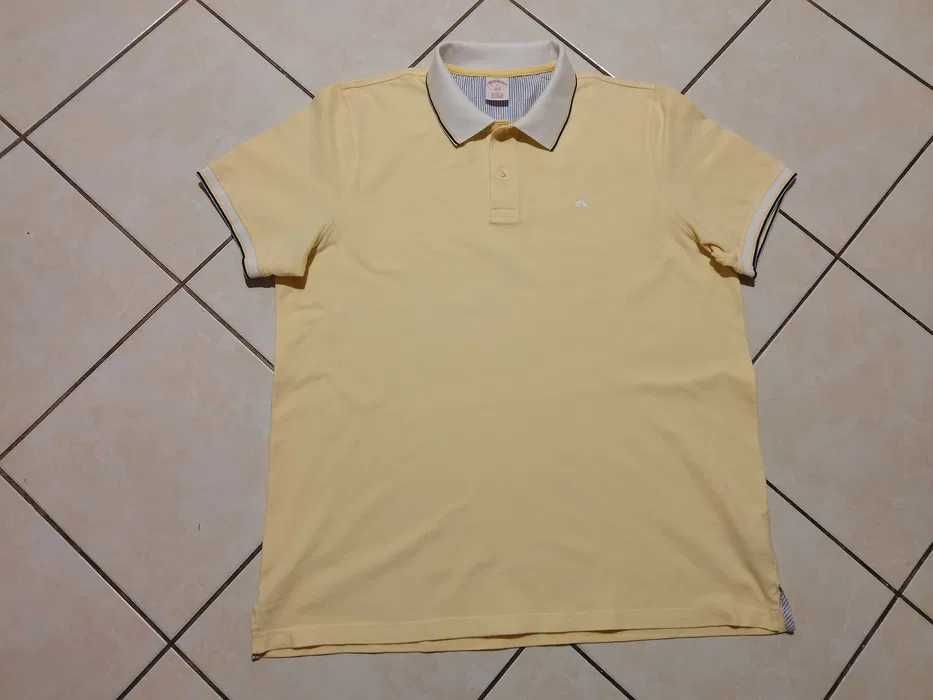 BROOKS BROTHERS USA - NOWA! z LOGO Koszulka Polo Męska rozmiar XL