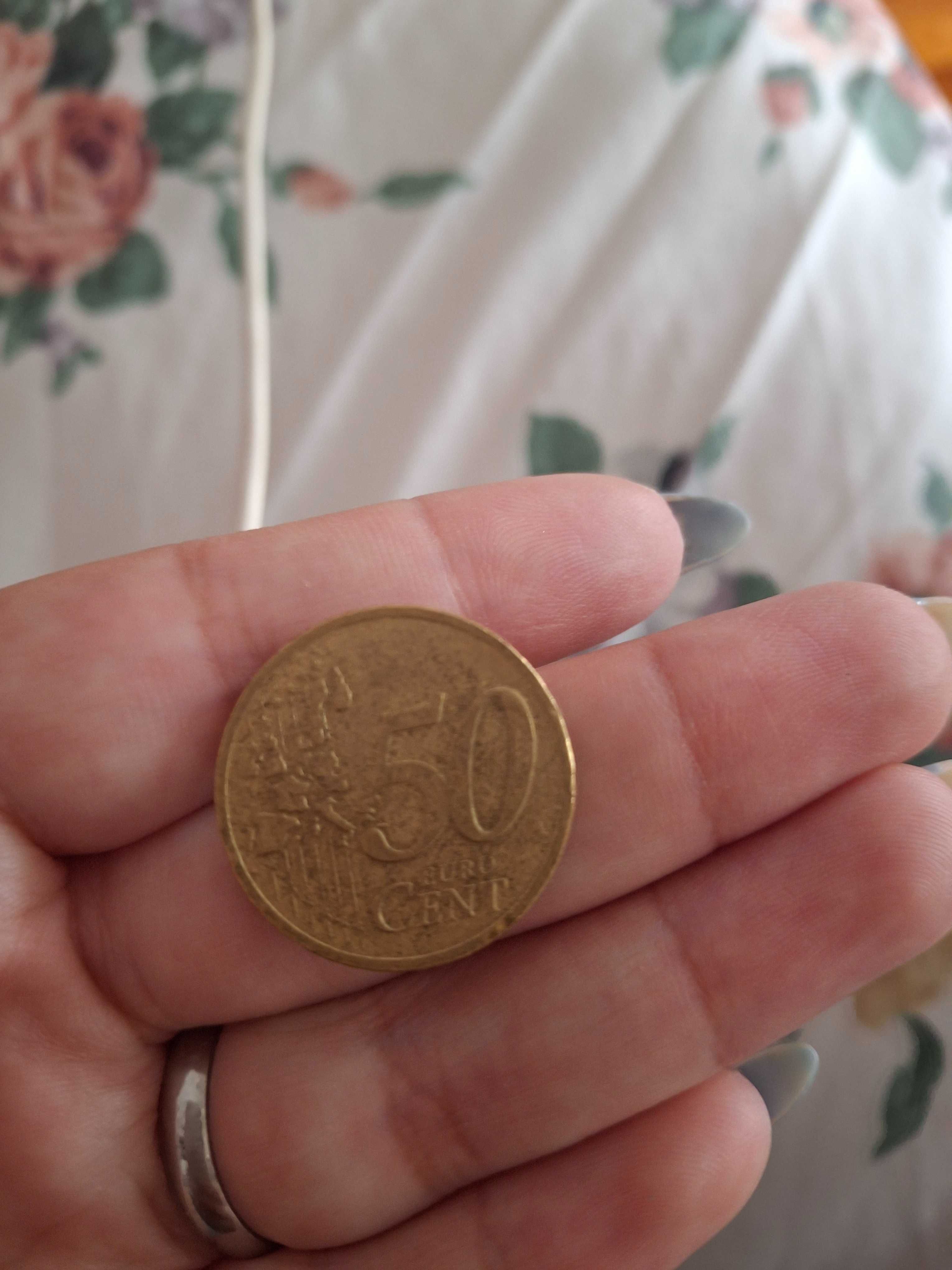 Moeda alemã de 2002 (50 cêntimos)