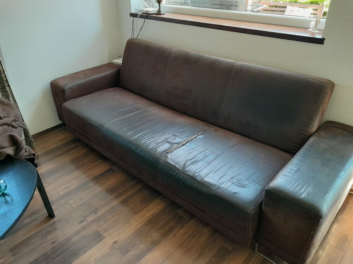 Sofa z funkcją spania dł.245 cm, szer.96 cm