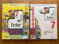 "Enter" - Manual + Caderno de atividades de TIC - 7ºano