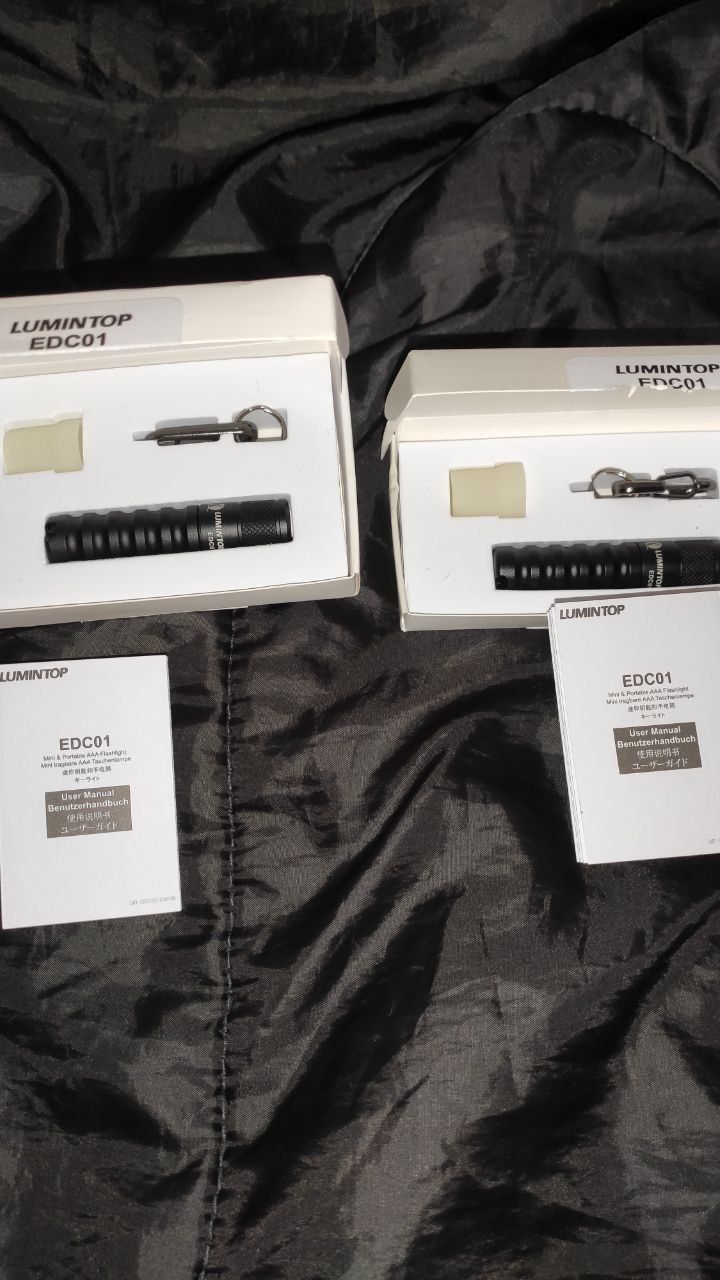 Наключный edc фонарь lumintop fenix nitecore