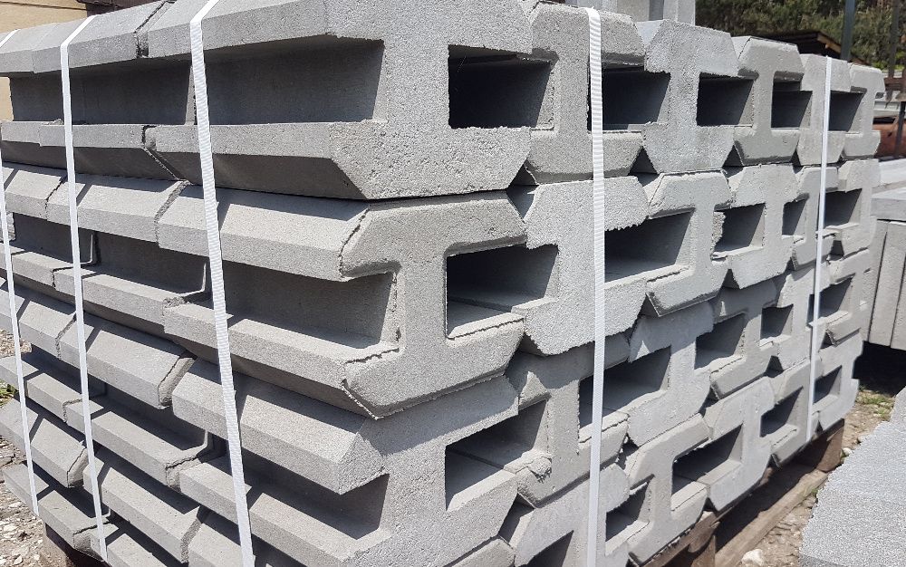 Podmurówki betonowe, łączniki betonowe, łączniki metalowe