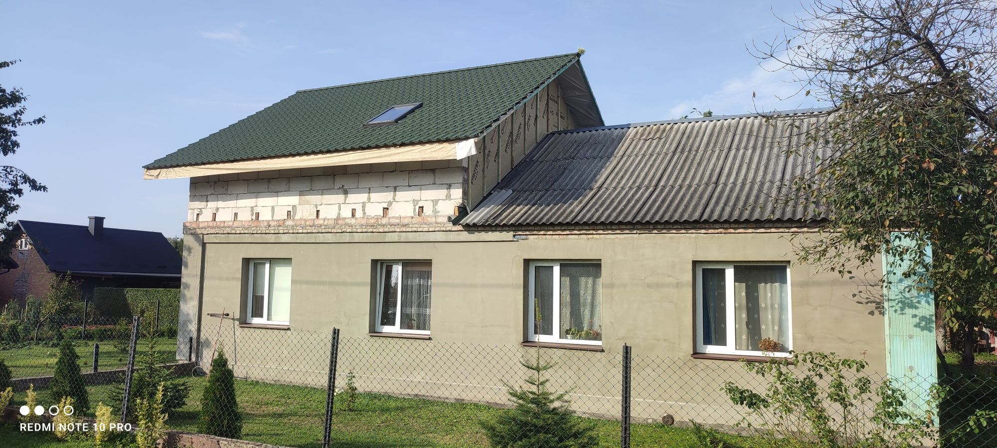 Перекриття, криття дахів, підшива, ринва