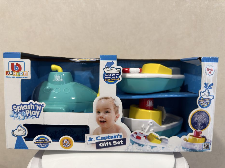 Ігровий набір Bb junior Splash’n play, кораблики для гри у воді