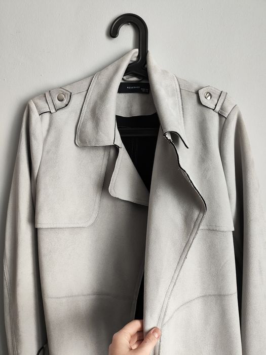 Szary trencz Reserved 38