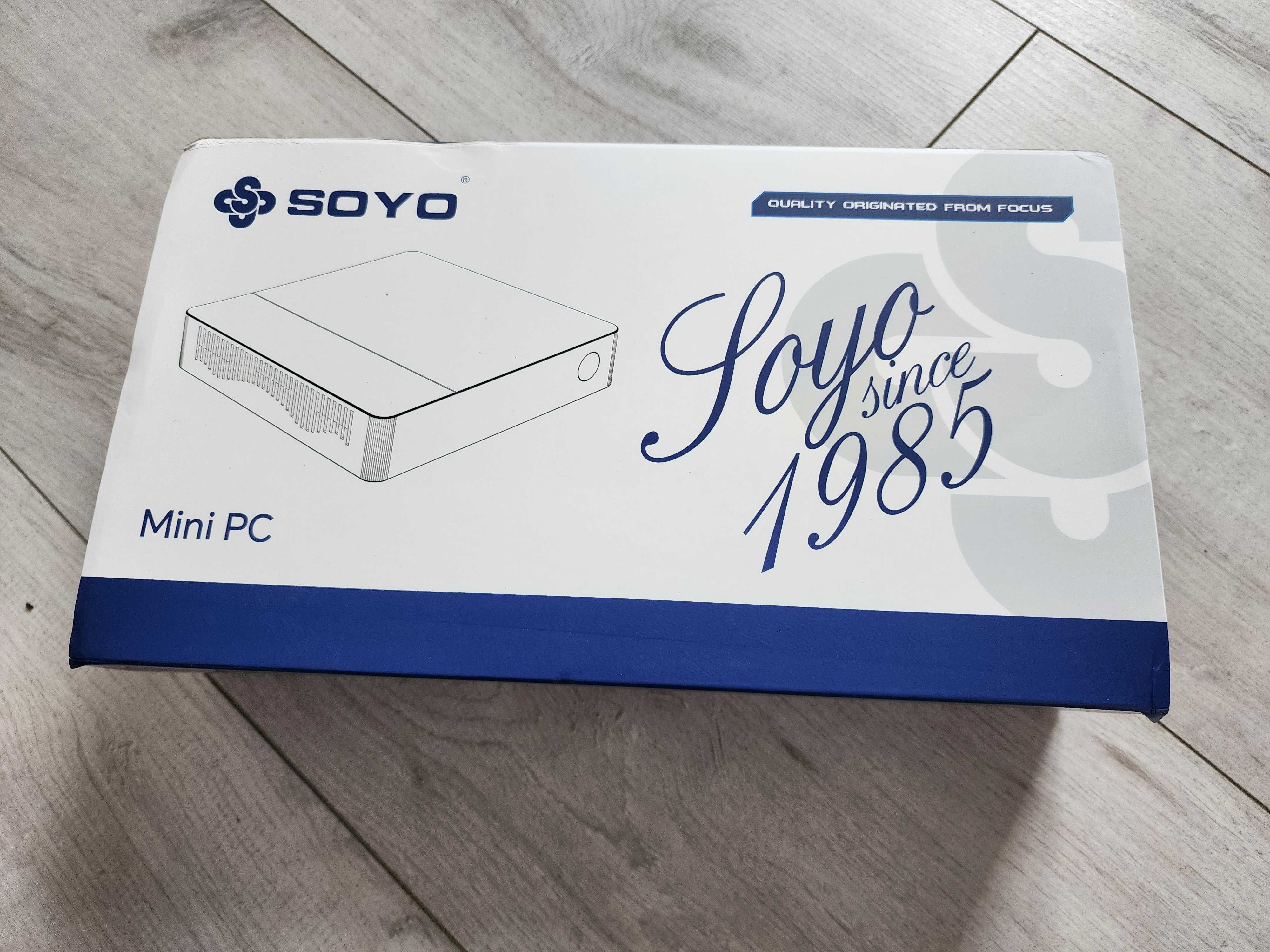 Міні-ПК SOYO M2 PLUS: 16 ГБ DDR4 512 ГБ SSD Intel N100 Новий