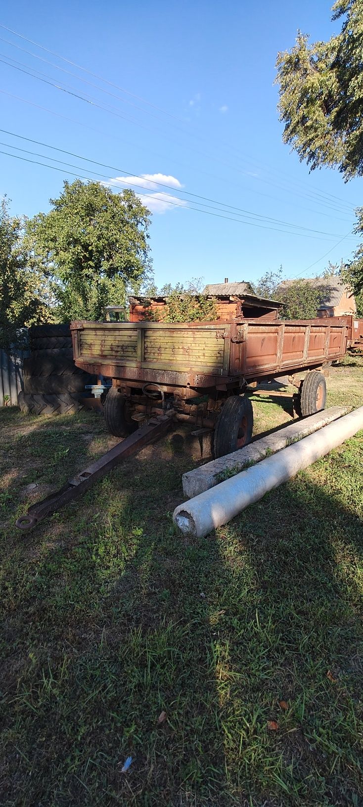 Причіп тракторний 2ПТС-4