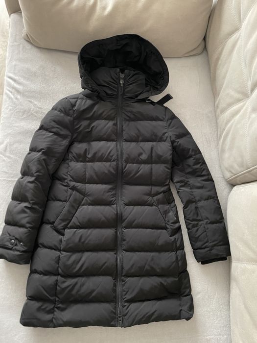 Пуховик Zara, жіночий, М, чорний