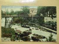pocztówka kliczków - bolesławiec rzeka most 1915 r.