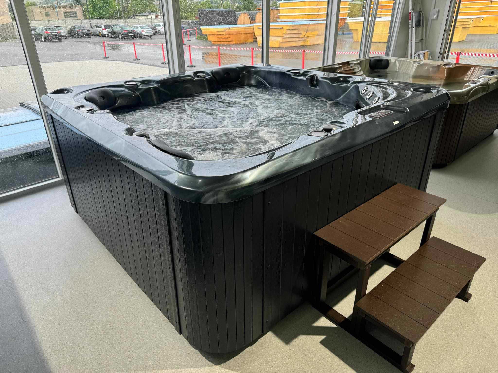 Jacuzzi z hydromasażem wanna ogrodowa luksusowe SPA dla 3,4,5,6 osób