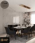 Panele ścienne PVC/Płyty węgłowe marmur , połysk 120x260,łazienka,biur