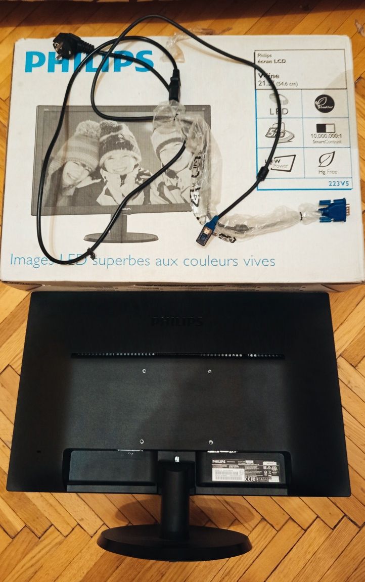 Монітор philips 223v5 21,5