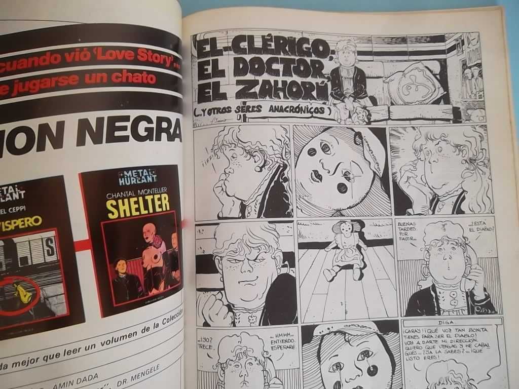 4 Revistas BD BUMERANG (70's) Gillon, Boucq, Servais, Muñoz y Sampayo