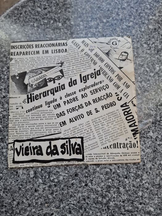 Vinil 45rpm de Vieira da Silva