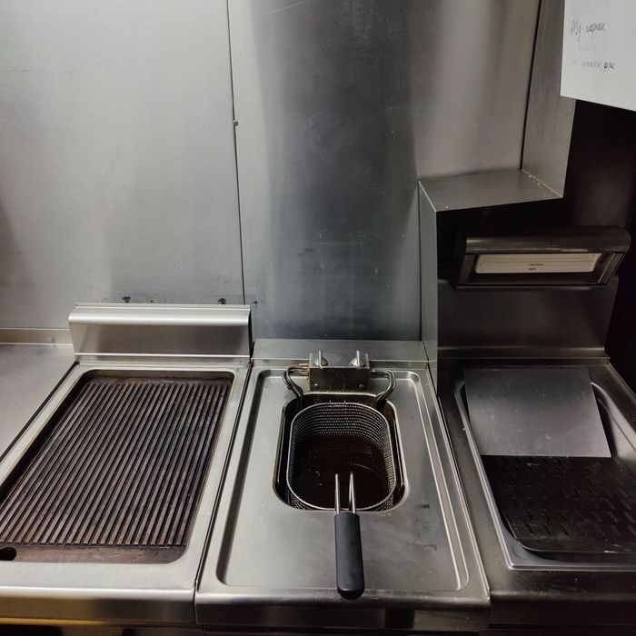 Grill Frytkownica Elektryczna gastronomiczna podgrzewacz do frytek