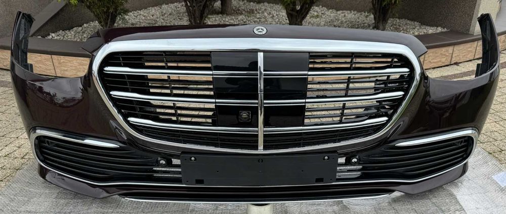 Передний бампер в цвет Mercedes-ClassW223 AMG