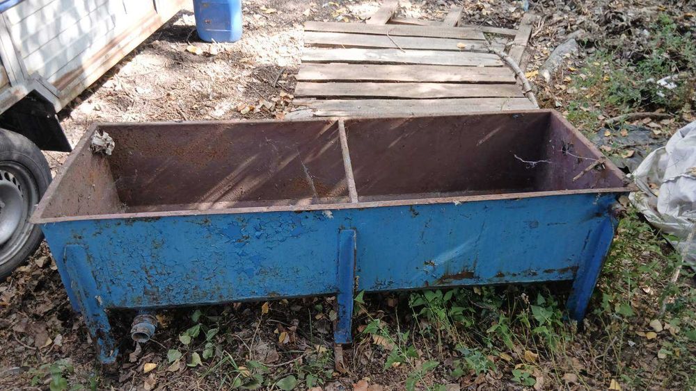 Ванна-відстійник-накопичувач 0,5 м3 (1600*600*480, товщина металу 2мм)