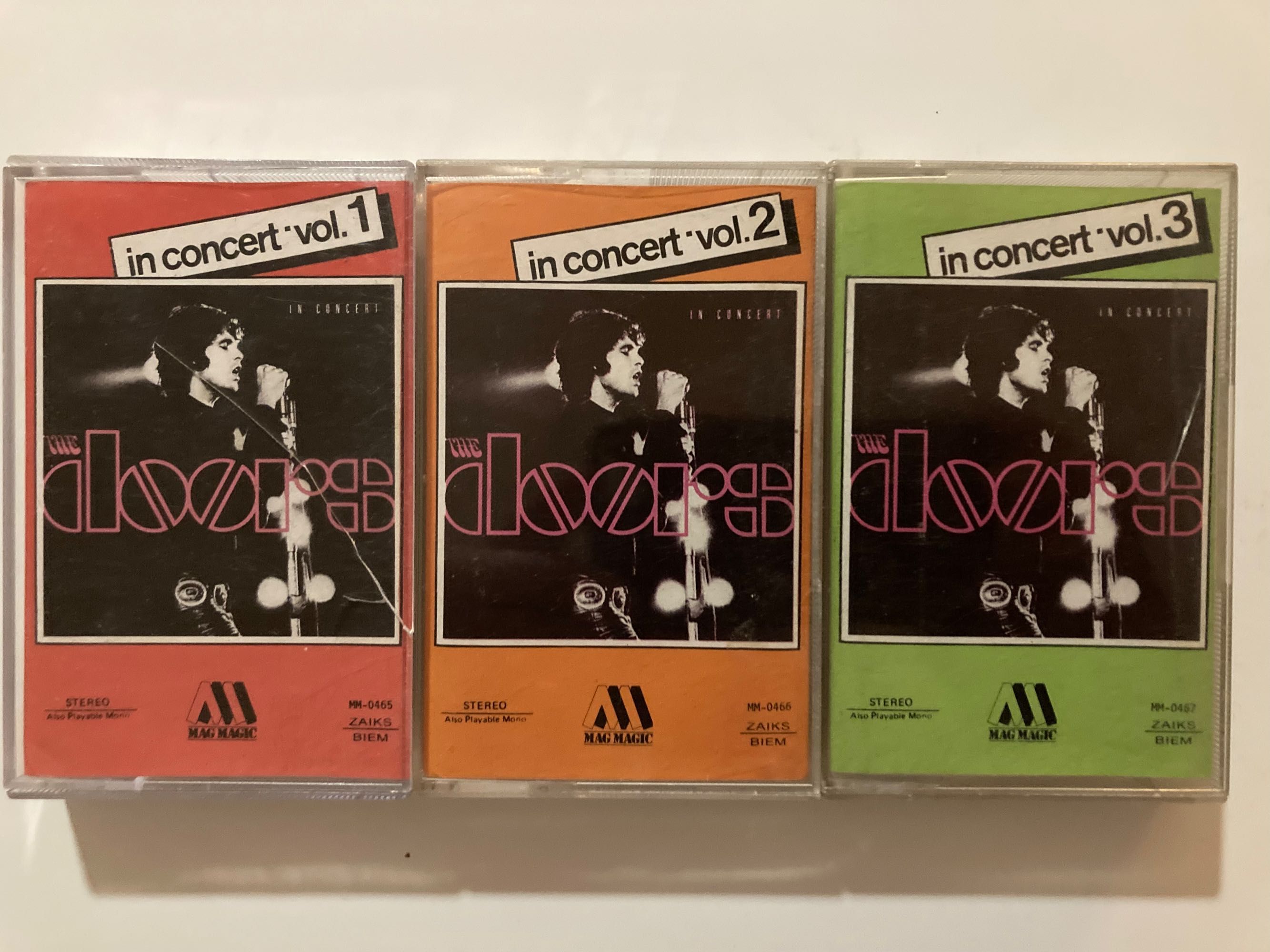 The Doors - In Concert, kaseta x3