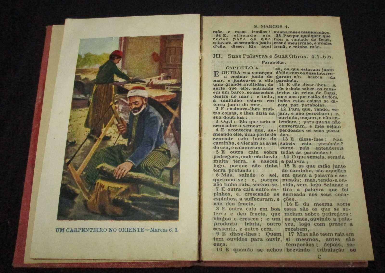 Livro O Novo Testamento dividido em porções quotidianas 1933