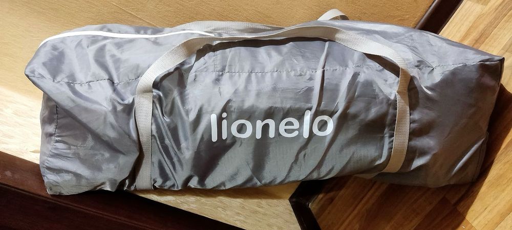 Ліжечко-манеж Lionelo SVEN PLUS TURQUOISE / GREY