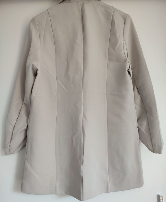 Marynarka bez guzików marszczenia rękawów