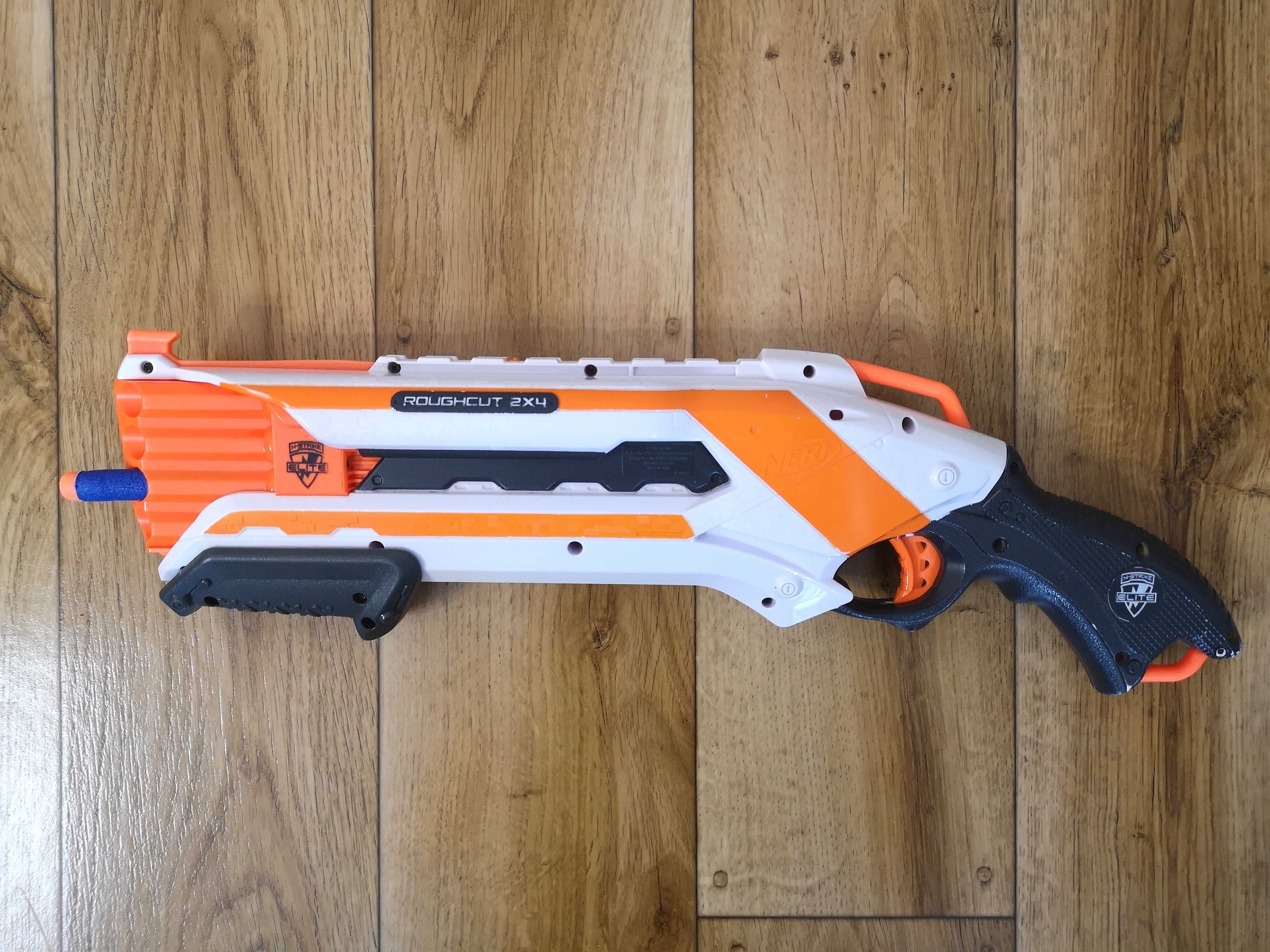 Nerf Roughcut 2x4 pistolet wyrzutnia