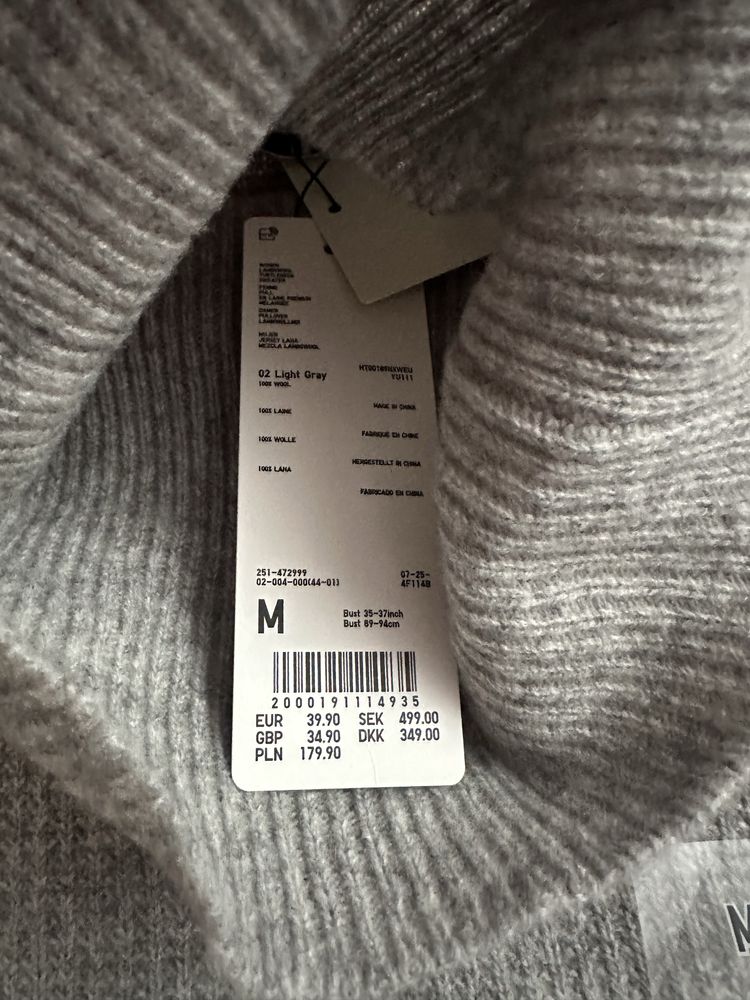 Uniqlo свитер шерстяной женский
