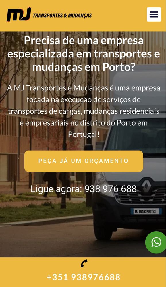 Mudanças & Transportes preço imbativel no porto!!!