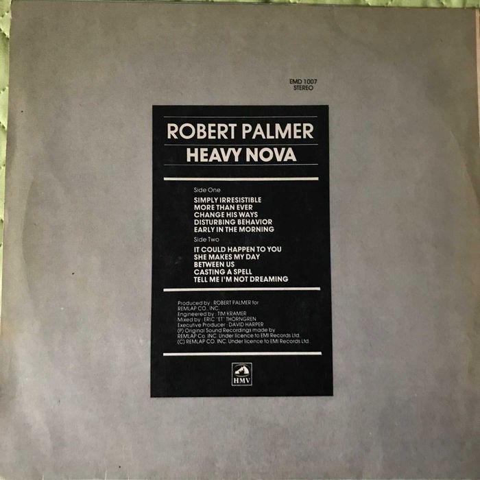 LP: Bobby Charles, Robert Palmer, Julian Lennon, Cliff Richard