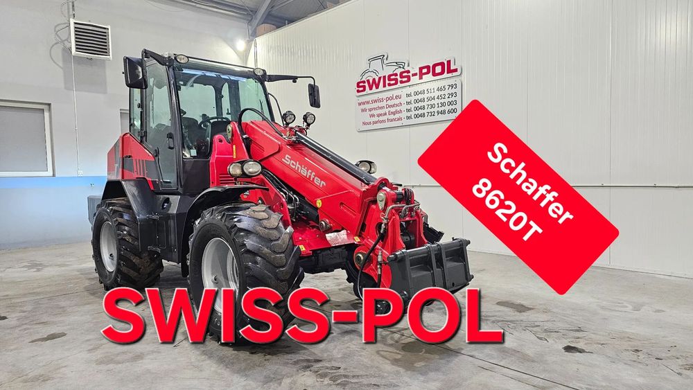 Schaffer Schaffer Schäffer T8620 Ładowarka Przegubowa 2020R Teleskopowa 9510T Manitou Kramer Schaffer 5680 T  Posiadamy Transport JCB TM 320 Weidemann Bobcat Schaffer 9640
