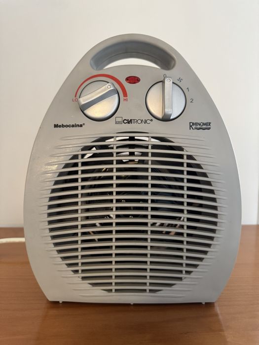 Aquecedor/termoventilador quente e frio