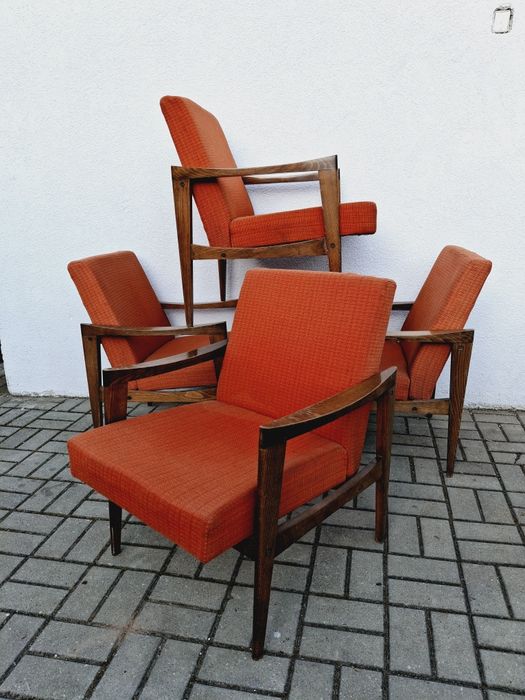 Fotel Rzut Toruń Cz.Knothe Design PRL