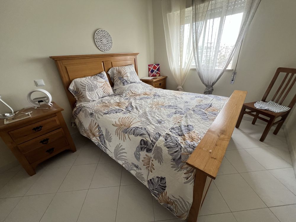 Cama em Carvalho 190x140