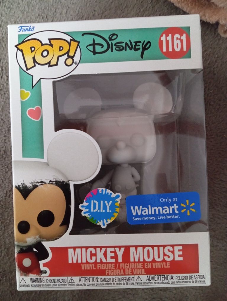 Figurka Funko Pop! Disney Mickey Mouse #1161 D.I.Y ONLY at WALMART
Fig