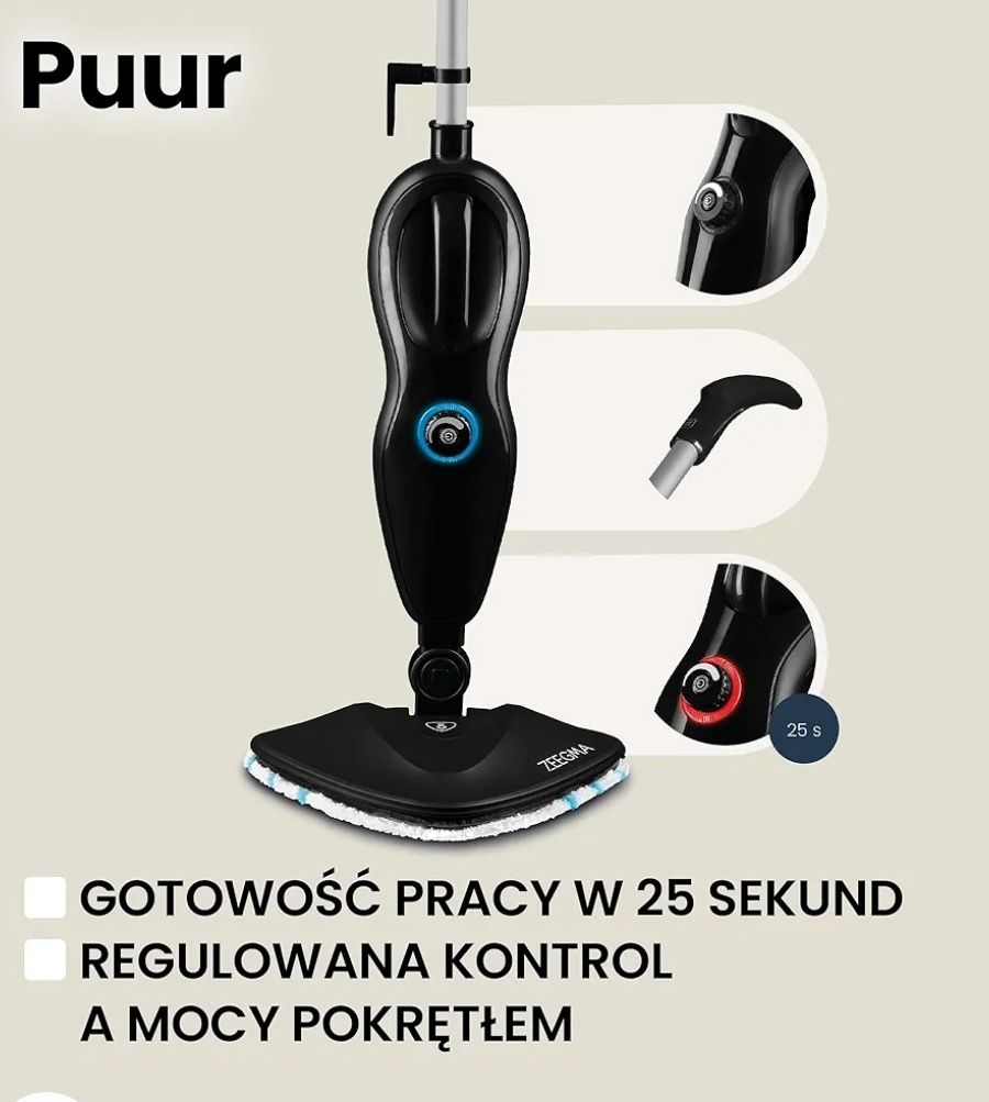 Mop parowy ZEEGMA