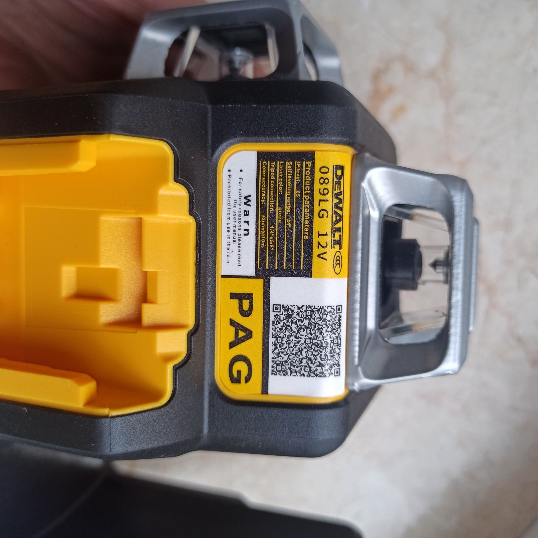 Dewalt 089LG 12 ліній 3D лазерный уровень