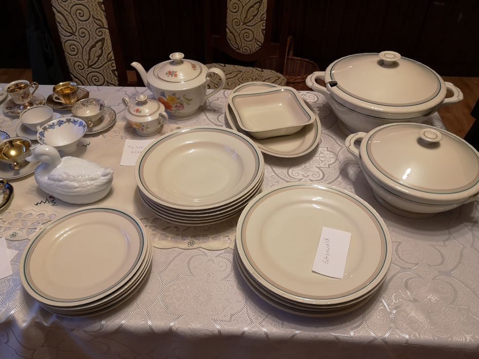 Porcelana, antyki Bavaria i inne