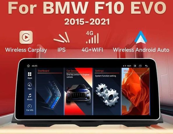 Radio samochodowe BMW 5 serii F10/F11 Android CarPlay