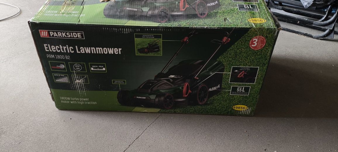 Sprzedam kosiarkę elektryczną parkside 1800 b2