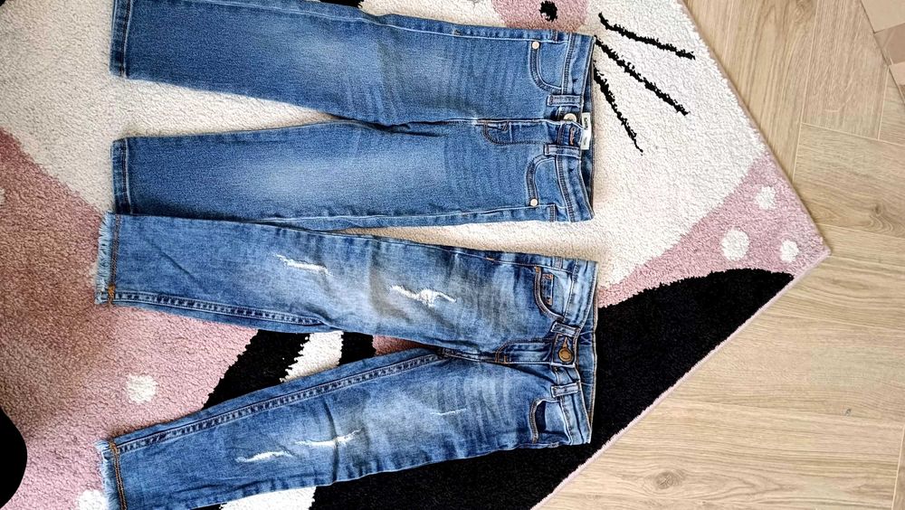 Jeansy legginsy rozmiar 98