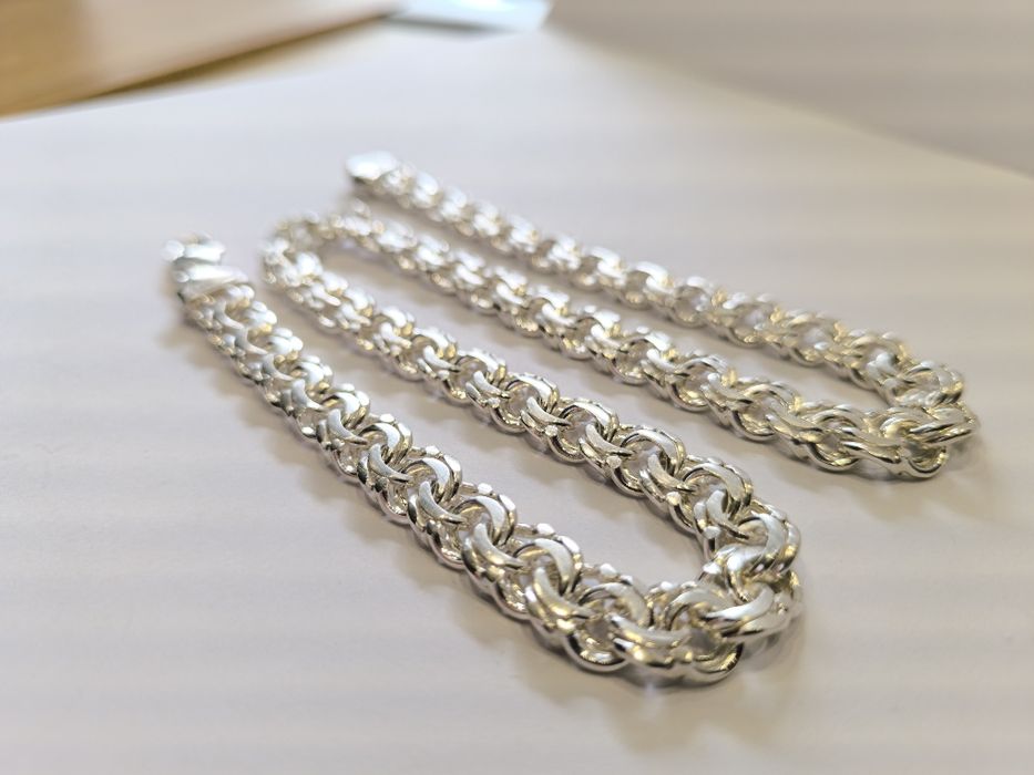 Łańcuszek srebrny Galibardi 55cm 111gr